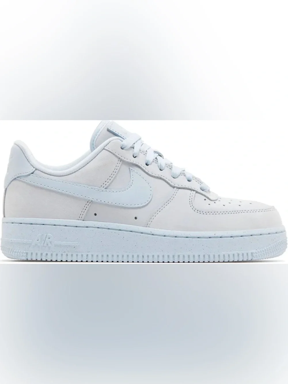New Size 5 Nike Air Force 1 ‘07 Premium Blue Tint Sneakers